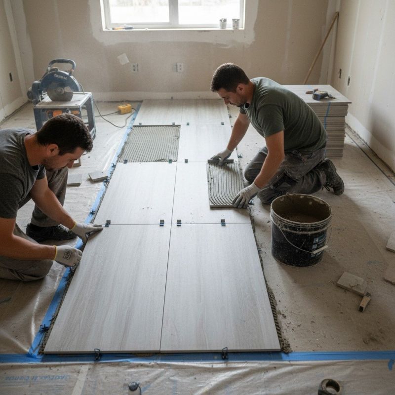 Porcelain Tile Installation